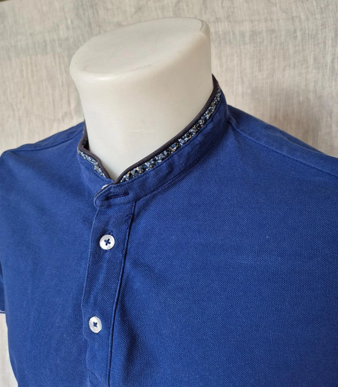 Men's blue polo shirt "Celio" size M – photo 2